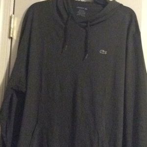 Lacoste 100% cotton hoodie